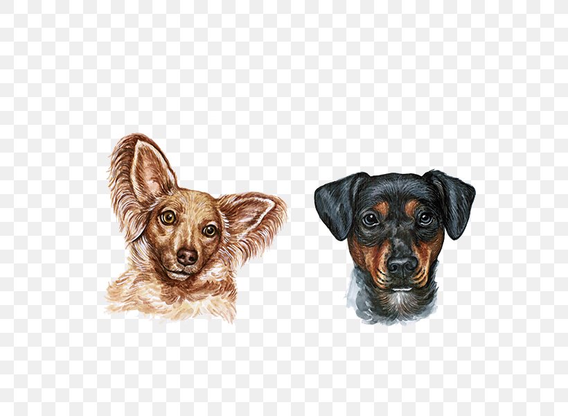 Dog Watercolor Painting, PNG, 600x600px, Dog, Carnivoran, Cartoon, Companion Dog, Dog Breed Download Free