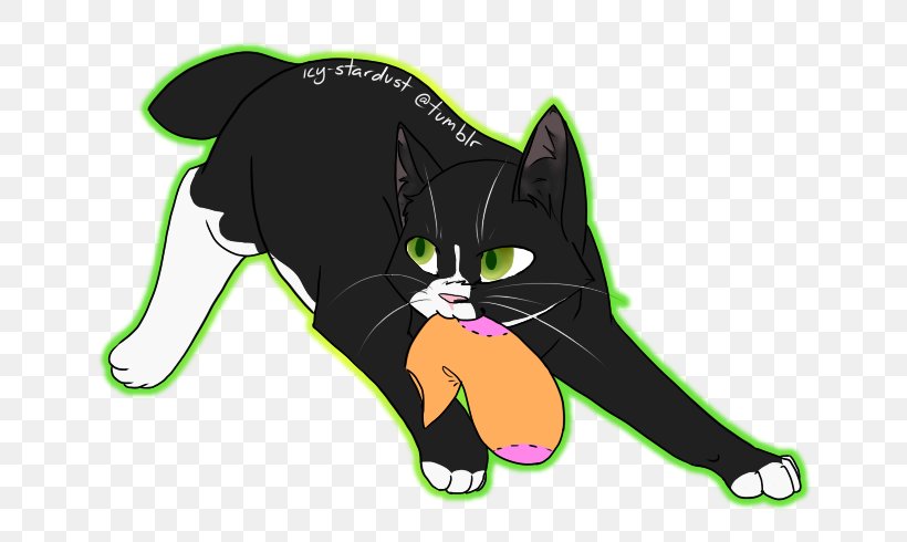 Black Cat Kitten Whiskers Tabby Cat Domestic Short-haired Cat, PNG, 690x490px, Black Cat, Black, Carnivoran, Cartoon, Cat Download Free