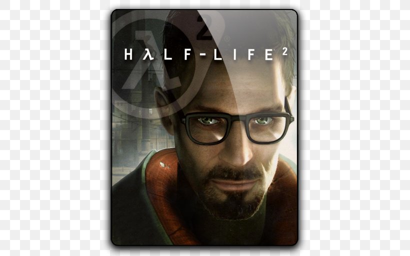 Half-Life 2: Episode Three Half-Life: Blue Shift The Orange Box Video Game, PNG, 512x512px, Halflife 2, Combine, Eyewear, Facial Hair, Firstperson Shooter Download Free
