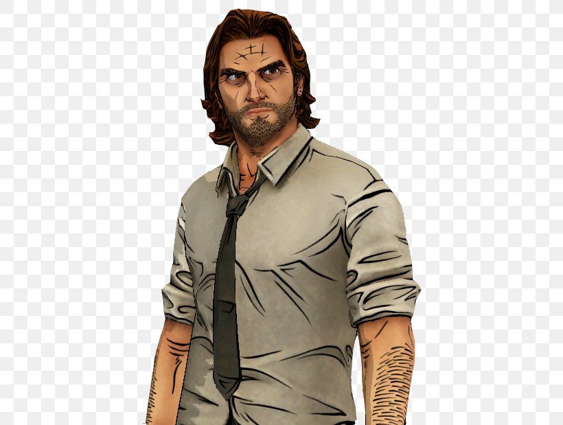 The Wolf Among Us Bigby Wolf Gray Wolf Fables, PNG, 500x619px, Wolf Among Us, Arm, Beard, Bigby Wolf, Character Download Free