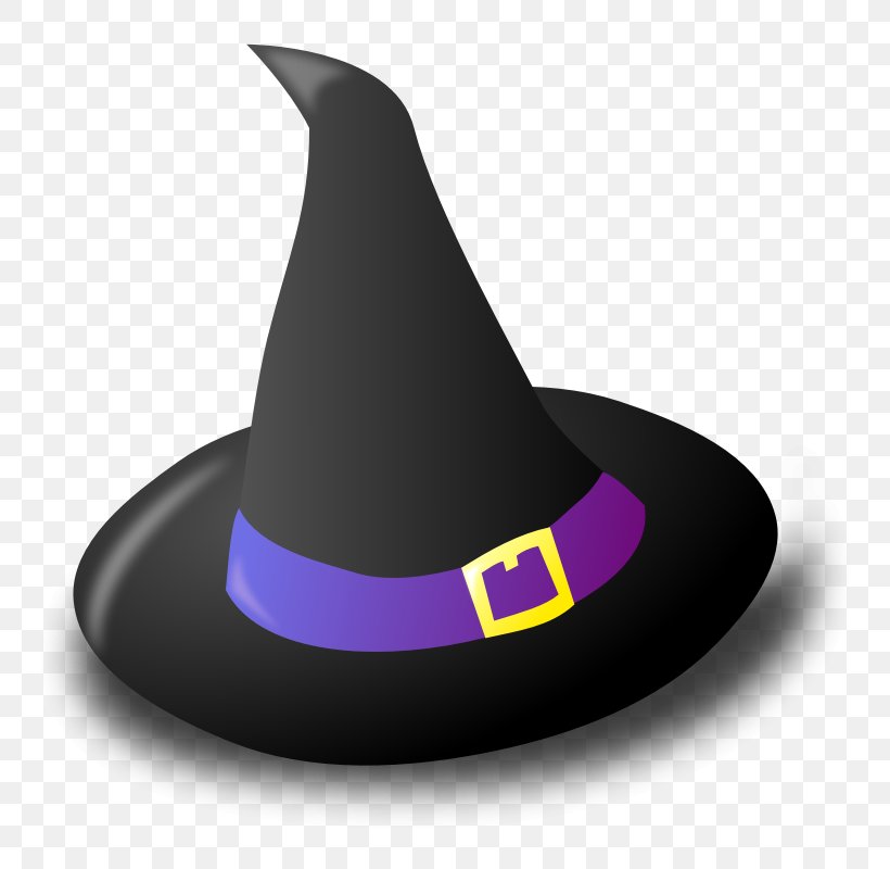 Witch Hat Clip Art, PNG, 800x800px, Witch Hat, Drawing, Halloween, Hat, Headgear Download Free
