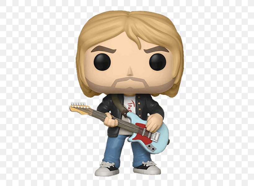 Funko Nirvana Action & Toy Figures Musician Smells Like Teen Spirit, PNG, 600x600px, Watercolor, Cartoon, Flower, Frame, Heart Download Free