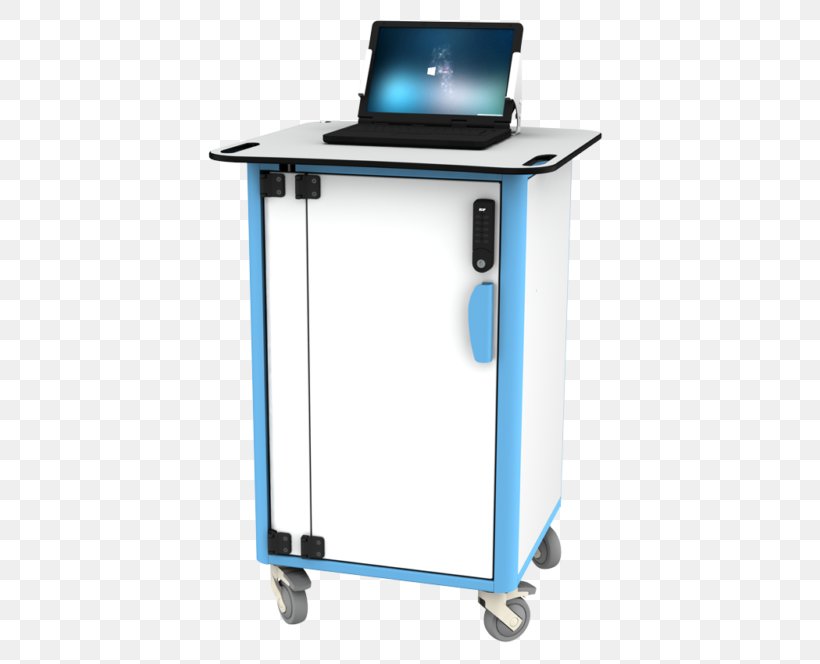 Laptop Tablet Computers Electric Battery Portable Computer, PNG, 500x664px, Laptop, Computer, Crash Cart, Desk, Drawer Download Free