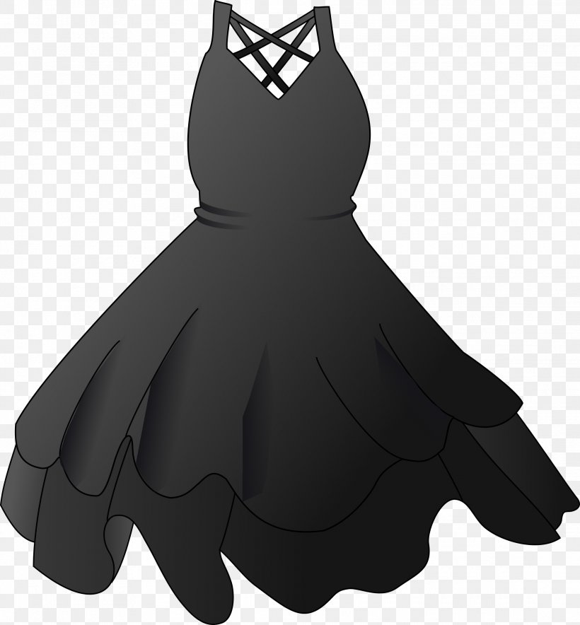 Little Black Dress Wedding Dress Clothing Clip Art, PNG, 2225x2400px, Dress, Black, Bride, Clothing, Costume Design Download Free