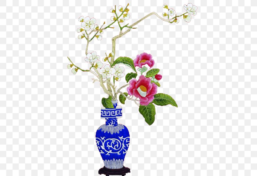 Vase Floral Design, PNG, 560x560px, Vase, Blue And White Pottery, Branch, Ceramic, Cut Flowers Download Free