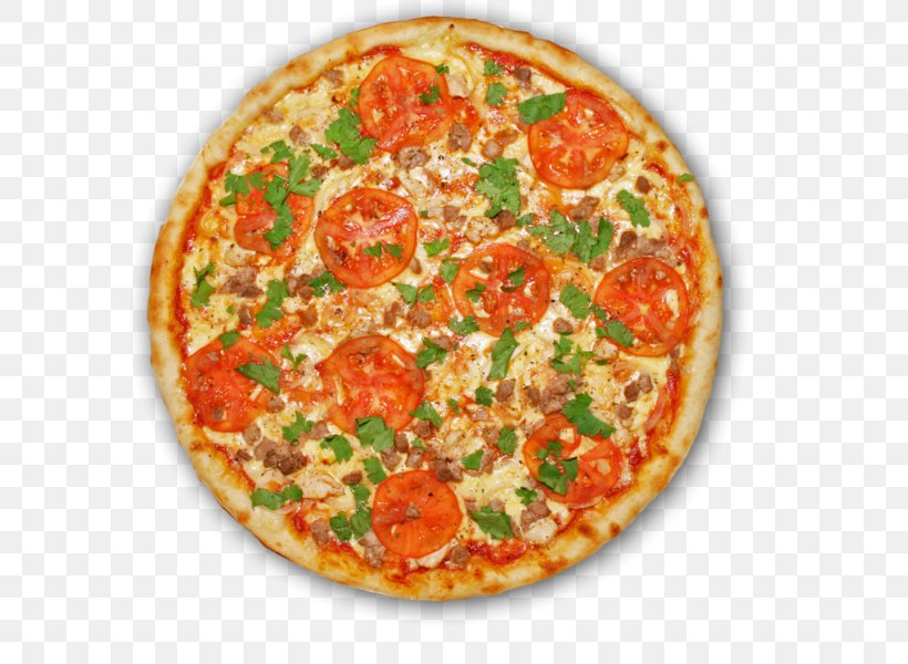 California-style Pizza Sicilian Pizza Sushi Tarte Flambée, PNG, 600x600px, Californiastyle Pizza, American Food, Basil, California Style Pizza, Cheese Download Free