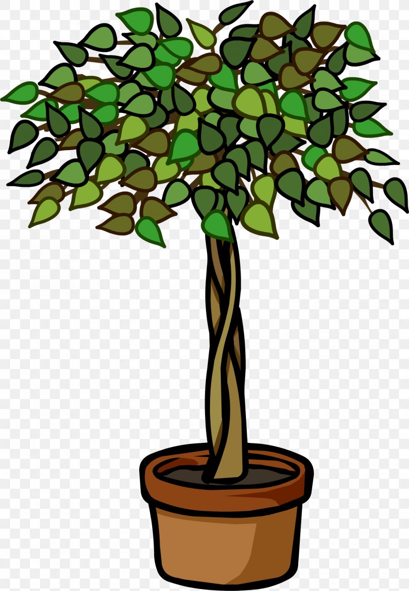 Club Penguin Igloo Plant Weeping Fig Furniture Png 1422x2055px