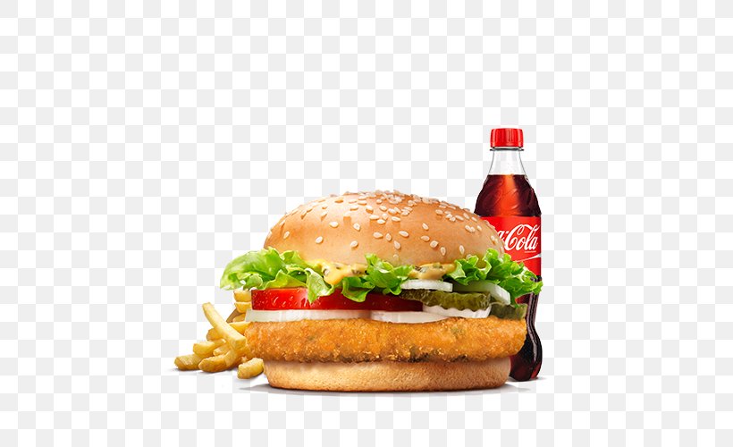Hamburger Whopper Veggie Burger Chicken Nugget Cheeseburger, PNG, 500x500px, Hamburger, American Food, Appetizer, Big King, Breakfast Sandwich Download Free