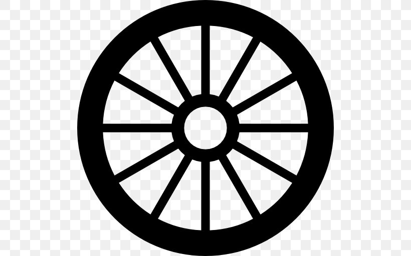 Reinventing The Wheel Royalty-free, PNG, 512x512px, Reinventing The Wheel, Area, Bicycle Wheel, Black And White, Drawing Download Free