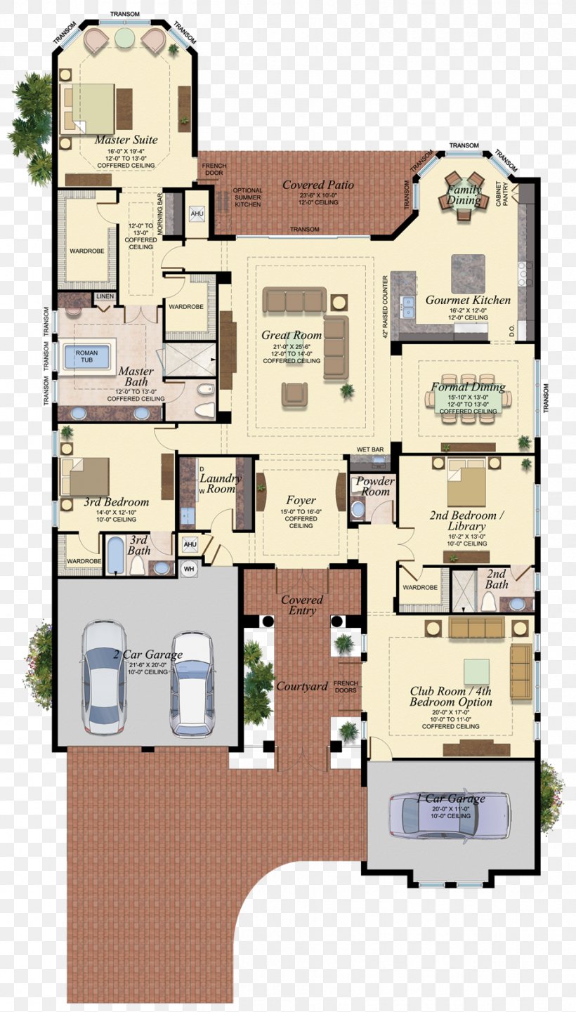 Floor Plan Delray Beach House Plan, PNG, 935x1644px, Floor Plan, Area, Bedroom, Bridges, Building Download Free