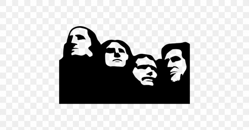 Mount Rushmore National Memorial Monumental Sculpture USS Rushmore (LSD-47), PNG, 1200x630px, Mount Rushmore National Memorial, Abraham Lincoln, Area, Black, Black And White Download Free