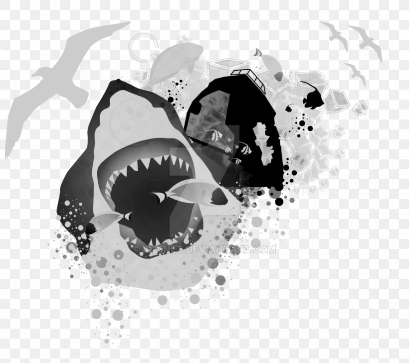 Cartoon Shark, PNG, 900x801px, Brand, Art, Blackandwhite, Computer, Eye Download Free