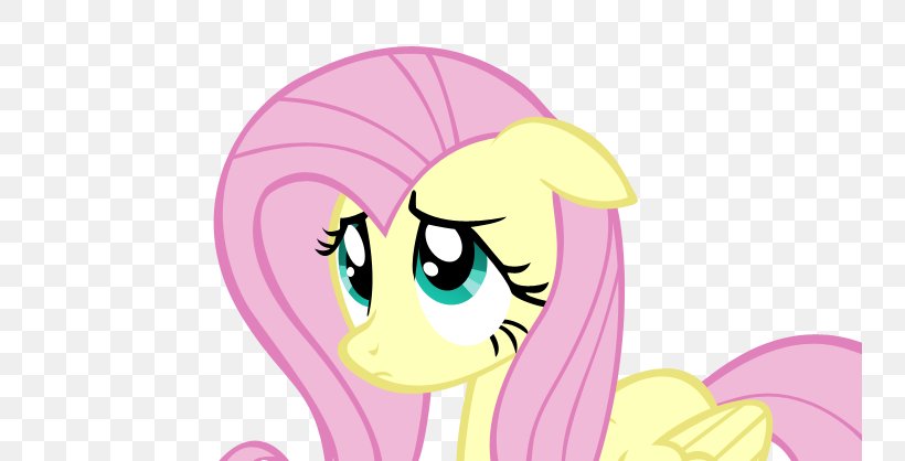 Fluttershy Pony Pinkie Pie Twilight Sparkle Horse, PNG, 743x418px, Watercolor, Cartoon, Flower, Frame, Heart Download Free