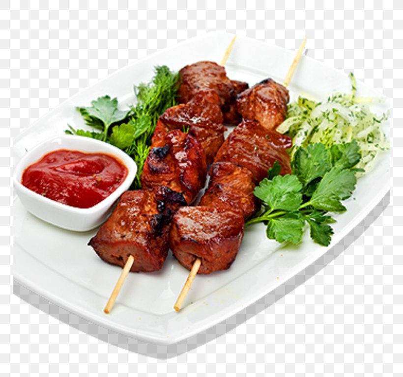 Shashlik Pizza Dish Main Course Restaurant, PNG, 768x768px, Shashlik, Animal Source Foods, Arrosticini, Asian Food, Brochette Download Free