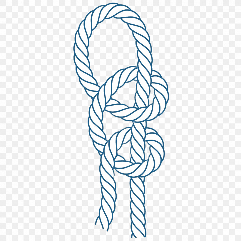 Turquoise Rope Line Line Art Knot, PNG, 1200x1200px, Turquoise, Knot, Line, Line Art, Rope Download Free