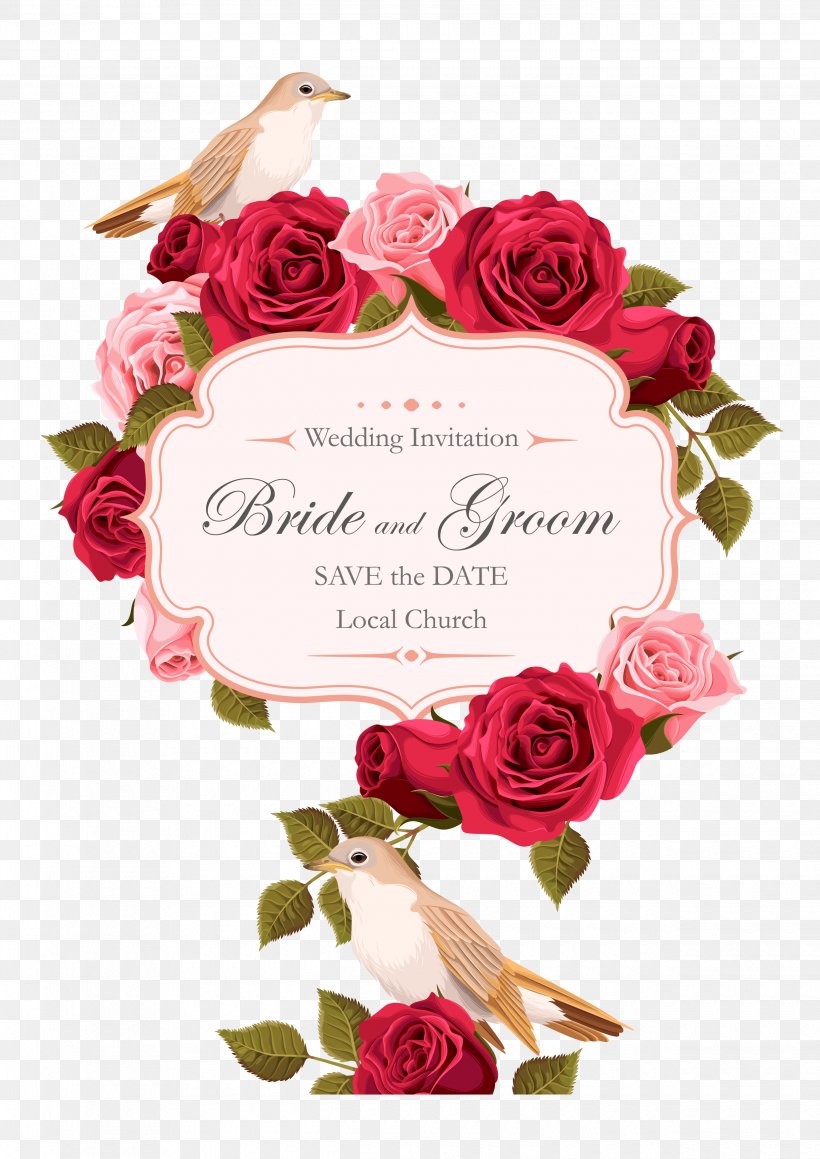 Wedding Invitation Rose Euclidean Vector, PNG, 2480x3508px, Wedding Invitation, Bride, Cut Flowers, Floral Design, Floristry Download Free