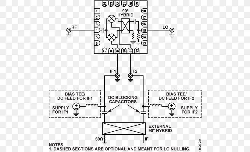 Diode Transistor Electronic Circuit Integrated Circuits & Chips Monolithic Microwave Integrated Circuit, PNG, 502x500px, Diode, Analog Devices, Area, Auto Part, Black And White Download Free