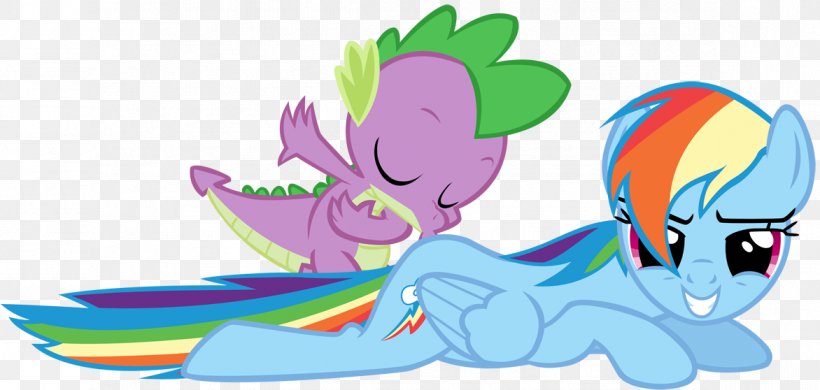 Pony Rainbow Dash Spike Rarity Applejack, PNG, 1172x558px, Watercolor, Cartoon, Flower, Frame, Heart Download Free