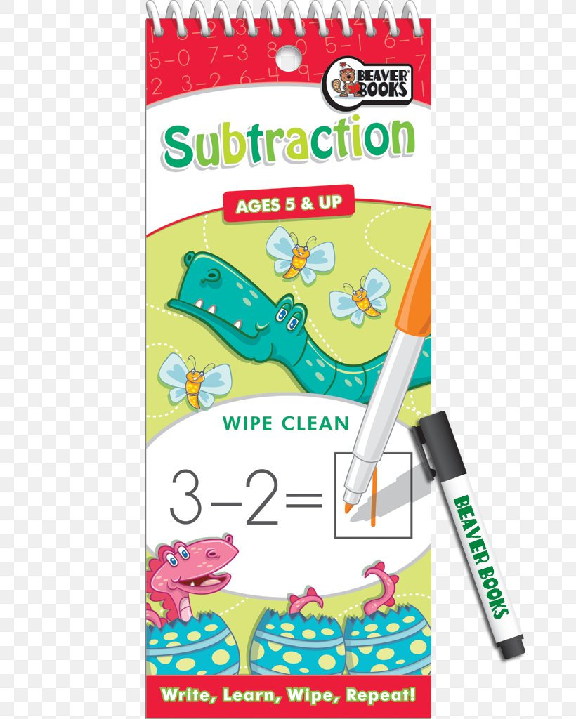 Tall Wipe-clean Subtraction Toy Book Line Font, PNG, 800x1024px, Toy, Book, Learning, Subtraction, Text Download Free