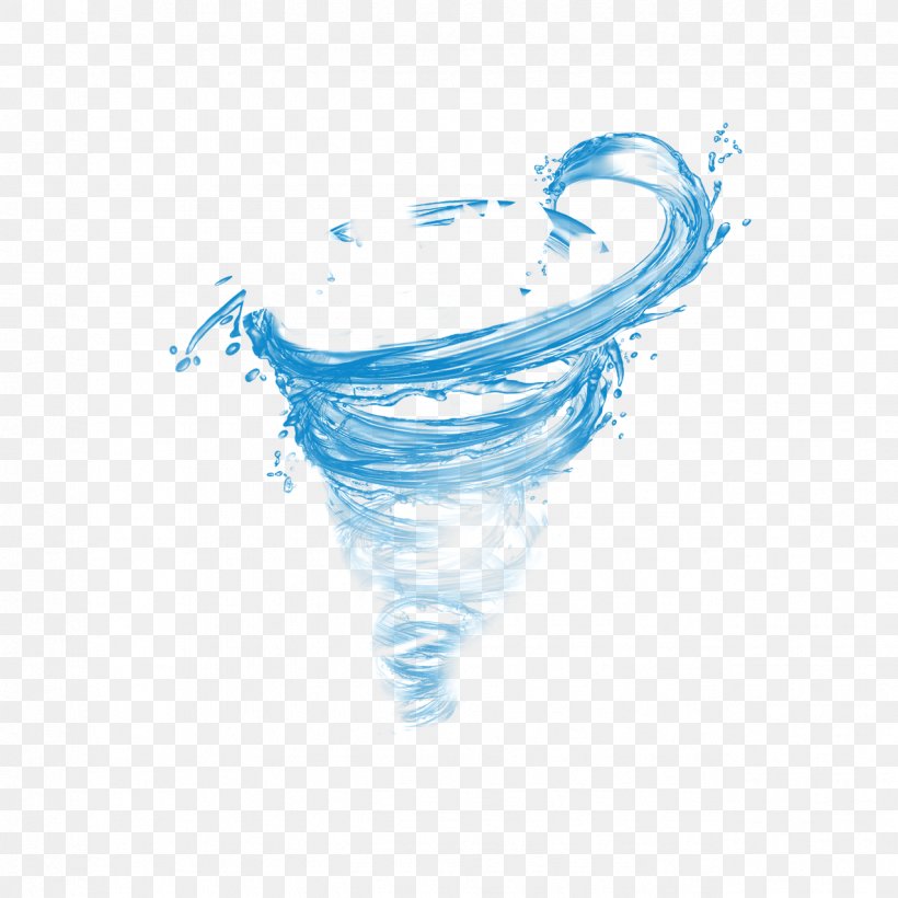 Water Tornado Download, PNG, 1276x1276px, Water, Aqua, Blue, Color, Designer Download Free