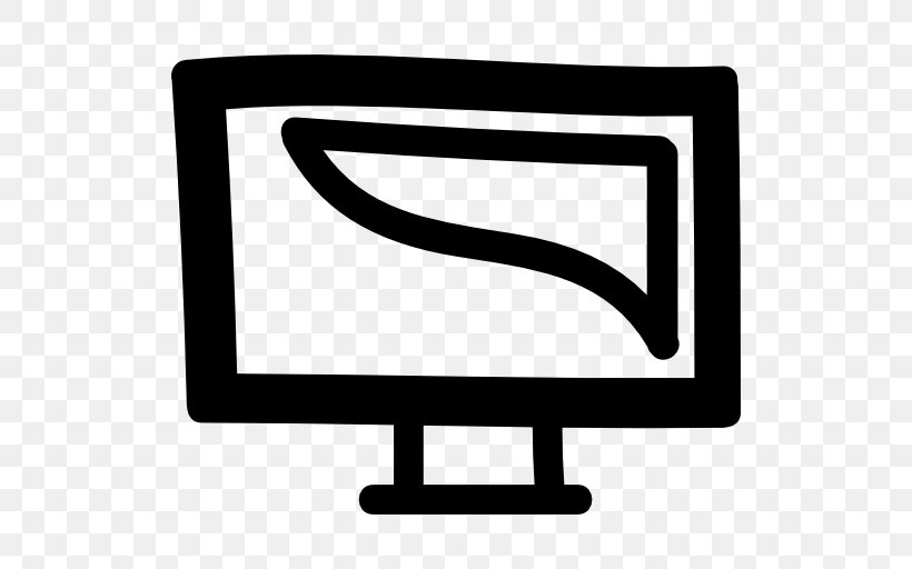 Display Device Computer Monitors Clip Art, PNG, 512x512px, Display Device, Area, Black And White, Brand, Button Download Free