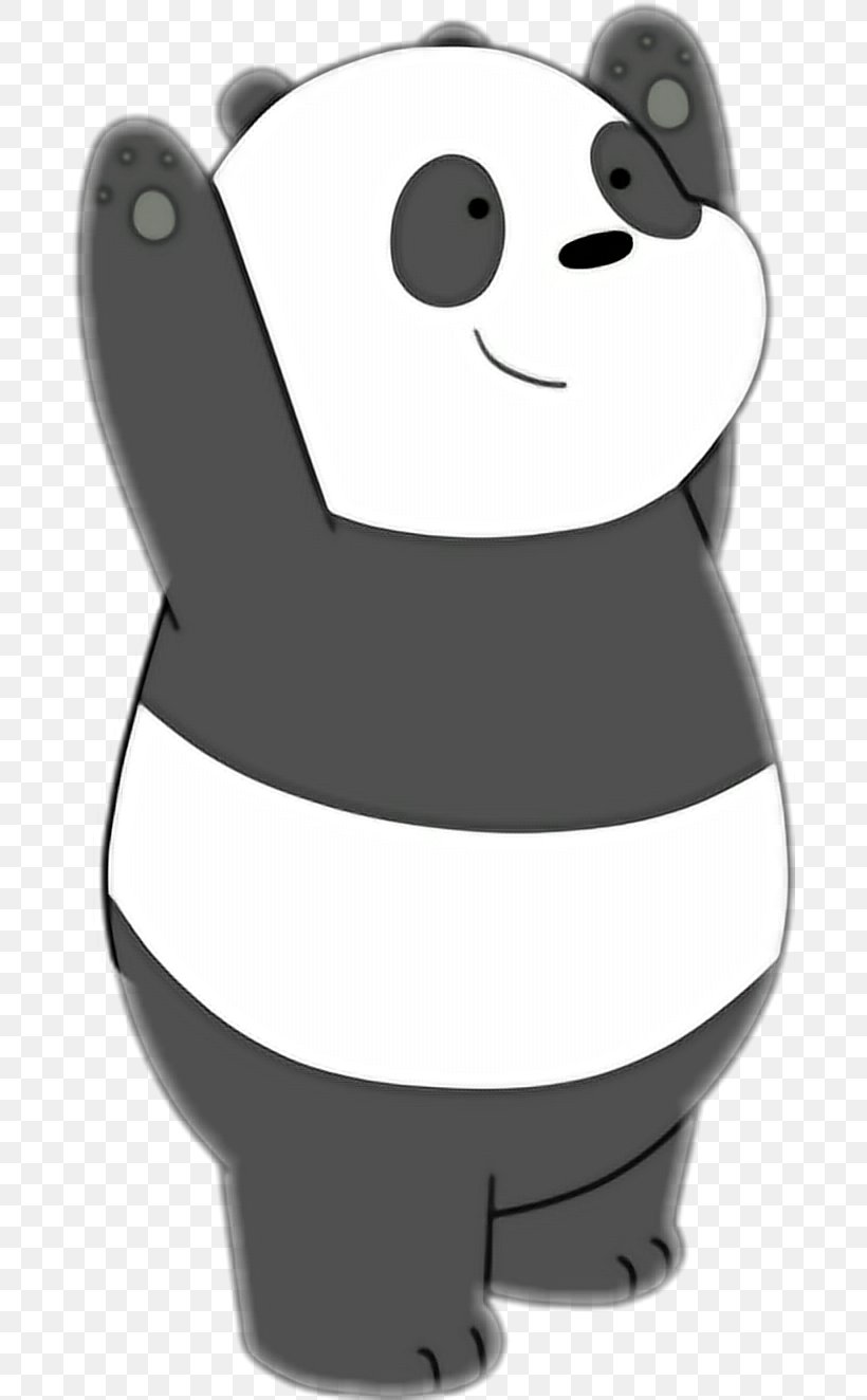Giant Panda Polar Bear We Bare Bears, PNG, 684x1324px, Giant Panda, Animated  Series, Bear, Black, Black