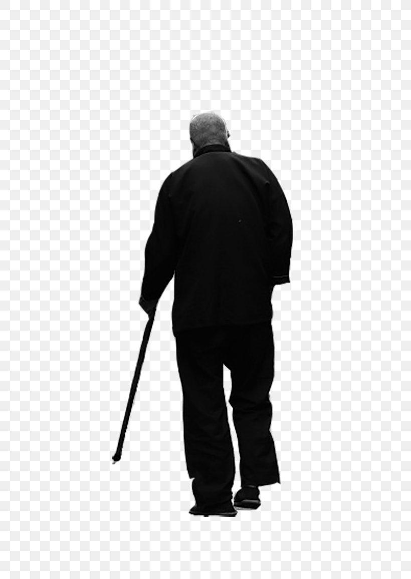 Silhouette Old Age, PNG, 600x1156px, Silhouette, Black, Child, Designer, Jacket Download Free