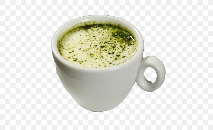 Cappuccino Milk Green Tea Vegetarian Cuisine Powder, PNG, 500x500px, Cappuccino, Coffee Cup, Cows Milk, Cup, Dish Download Free