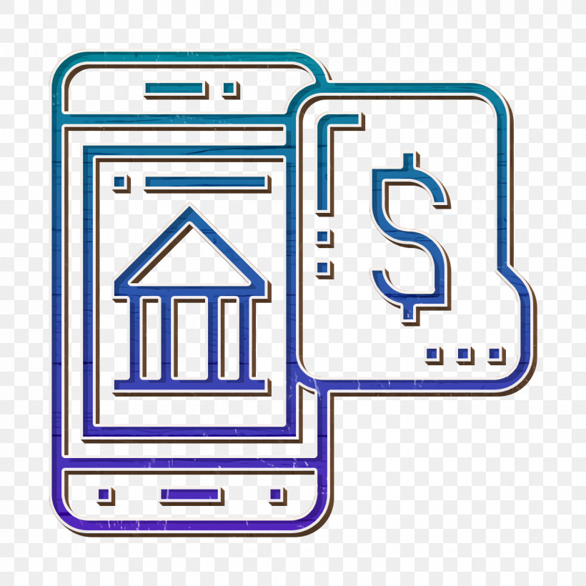 Digital Banking Icon Online Banking Icon Bank Icon, PNG, 1200x1200px, Digital Banking Icon, Bank Icon, Electric Blue, Line, Logo Download Free