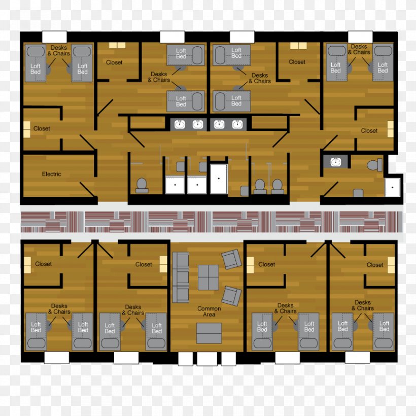 Floor Plan Honors Hall House Dormitory, PNG, 864x864px, Floor Plan, Architecture, Bathroom, Bedroom, Dormitory Download Free
