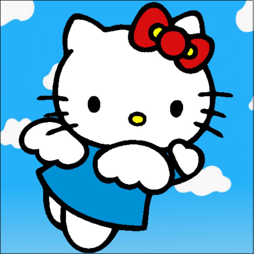 Balloon Kid Hello Kitty Character Sanrio Desktop Wallpaper, PNG ...