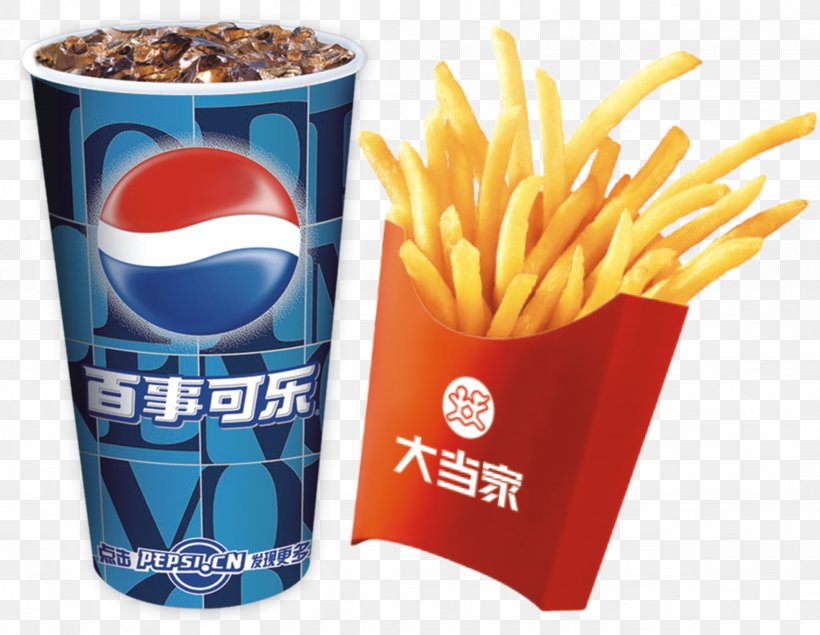 French Fries Hamburger Pepsi Junk Food Cola, PNG, 4723x3659px, French Fries, Cola, Cup, Dicos, Drink Download Free