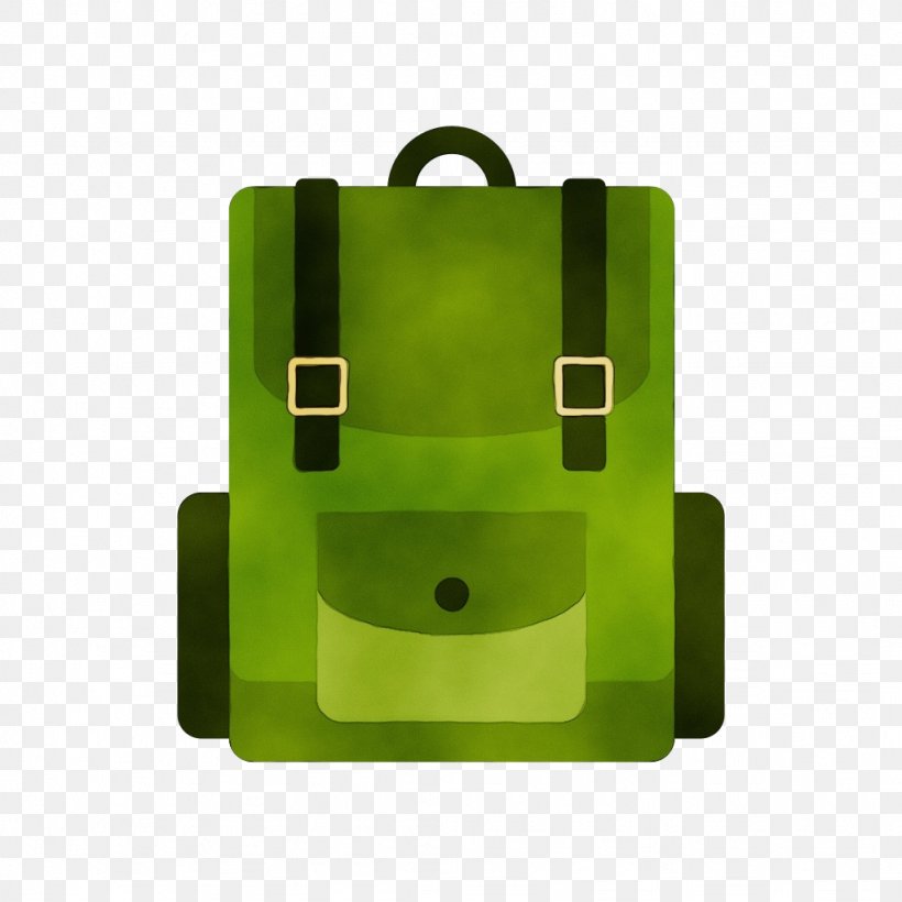 Green Bag Yellow Handbag Luggage And Bags, PNG, 1024x1024px, Watercolor, Bag, Fashion Accessory, Green, Handbag Download Free