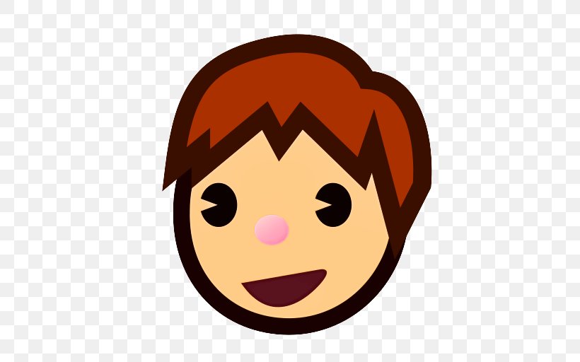 Happy Face Emoji, PNG, 512x512px, Emoji, Addon, Blog, Boy, Brown Hair Download Free