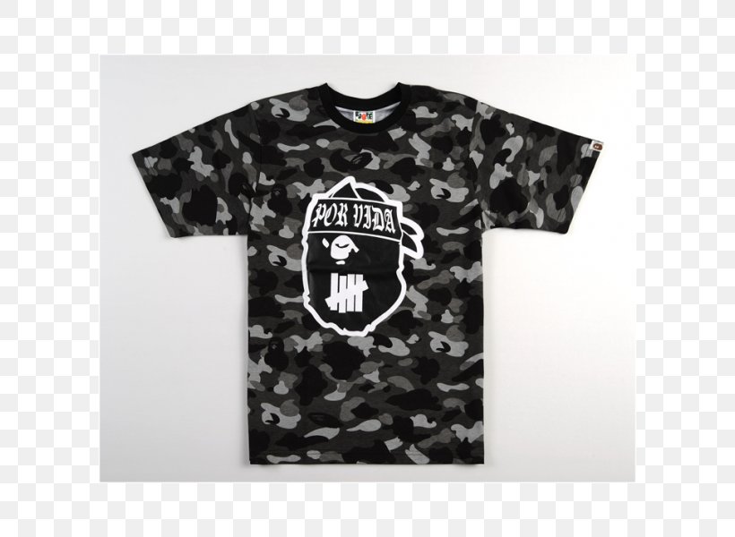 T-shirt Crew Neck A Bathing Ape Clothing, PNG, 600x600px, Tshirt, Bathing Ape, Black, Brand, Casual Attire Download Free