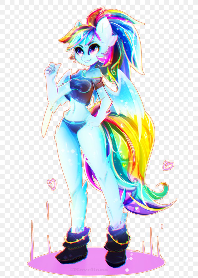 Rainbow Dash Pony Pinkie Pie Princess Celestia Art, PNG, 695x1148px, Watercolor, Cartoon, Flower, Frame, Heart Download Free