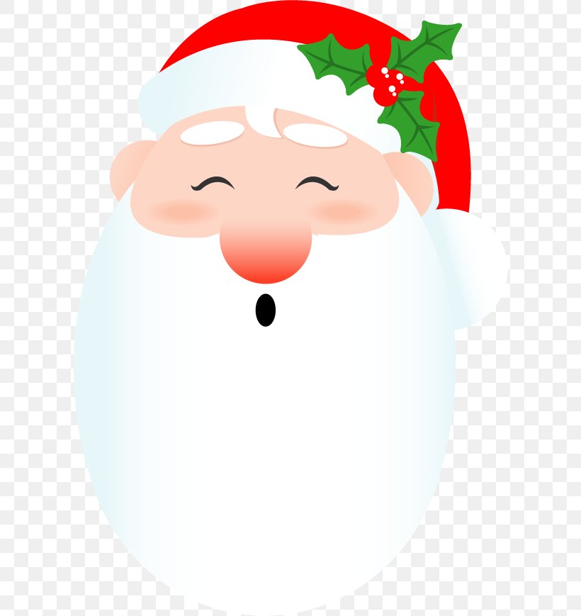 Santa Claus Christmas Ornament Clip Art, PNG, 614x869px, Santa Claus, Art, Beard, Cartoon, Christmas Download Free