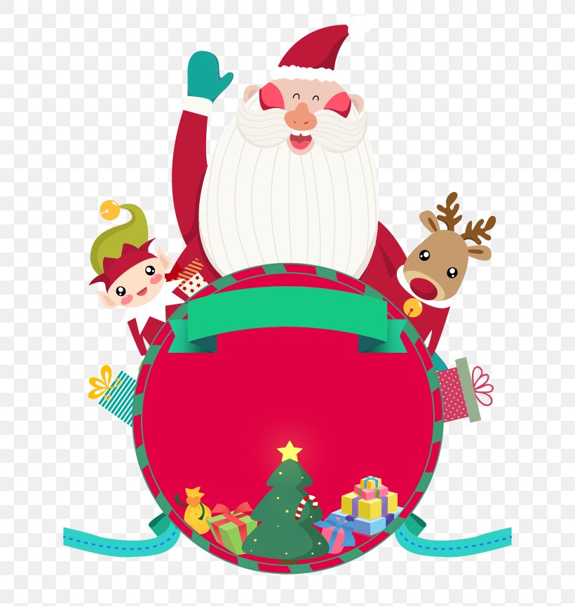 Santa Claus Christmas Ornament Reindeer Clip Art, PNG, 640x864px, Santa Claus, Art, Artwork, Cartoon, Christmas Download Free