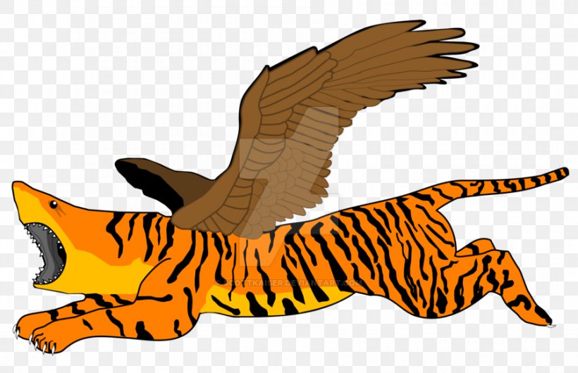 Tiger Cat Bird Of Prey Feather, PNG, 900x582px, Tiger, Animal, Animal Figure, Beak, Big Cat Download Free