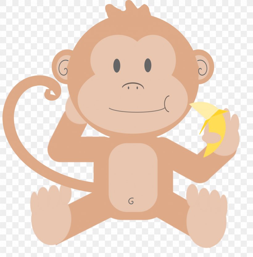 Baby Monkeys Clip Art, PNG, 2362x2400px, Baby Monkeys, Animal, Big Cats, Carnivoran, Cartoon Download Free