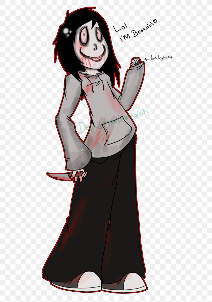 Jeff The Killer Woman Dog Smile, PNG, 686x1165px, Watercolor, Cartoon, Flower, Frame, Heart Download Free