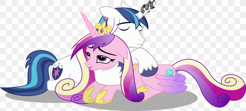 Pony Princess Cadance Twilight Sparkle Shining Armor Princess Celestia, PNG, 1329x601px, Watercolor, Cartoon, Flower, Frame, Heart Download Free