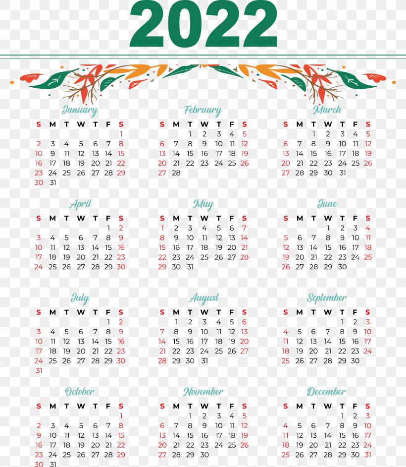 Calendar 2022 Gregorian Calendar Calendar, PNG, 4408x5069px, Calendar, Calendar Date, Calendar Year, Common Year, Gregorian Calendar Download Free
