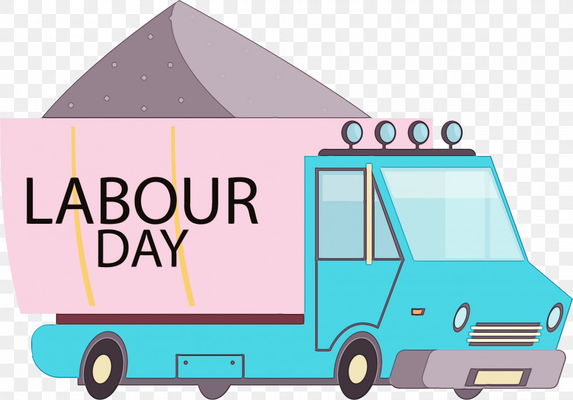 Compact Car Car Freight Transport Cartoon Public Utility, PNG, 2641x1845px, Labour Day, Car, Cargo, Cartoon, Compact Car Download Free