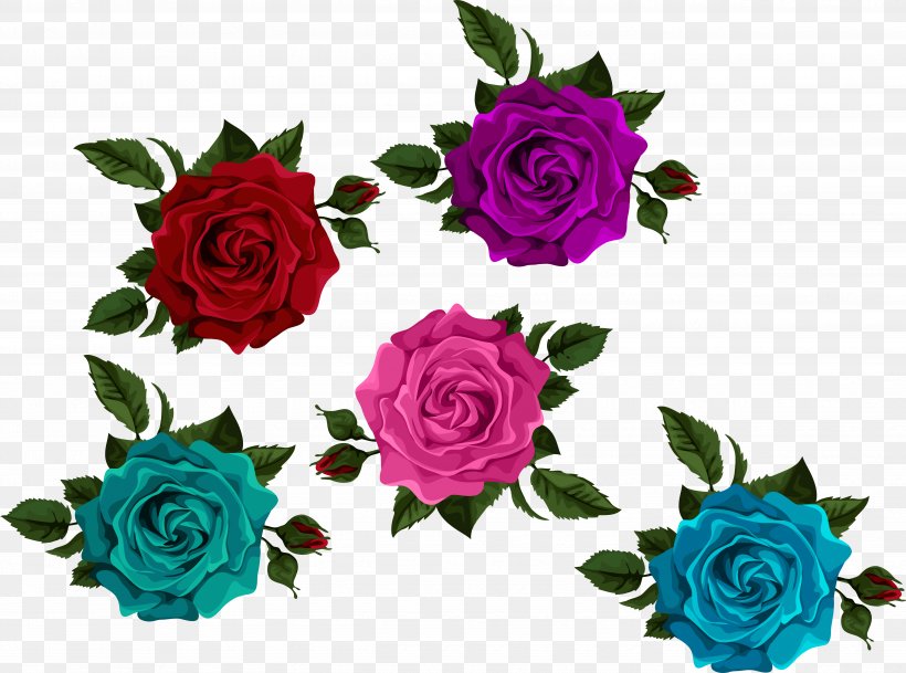 Garden Roses Clip Art Image, PNG, 4988x3709px, Garden Roses, Artificial Flower, Bud, Cut Flowers, Drawing Download Free