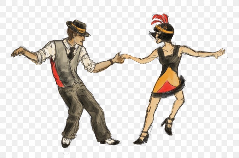 Lindy Hop Swingout Dance Drawing, PNG, 1024x676px, Lindy Hop, Art, Basic, Boogiewoogie, Cartoon Download Free