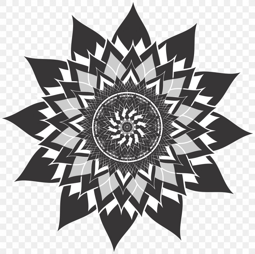Mandala Meditation Sacred Geometry Chakra, PNG, 1280x1278px, Mandala, Black And White, Chakra, Consciousness, Hinduism Download Free