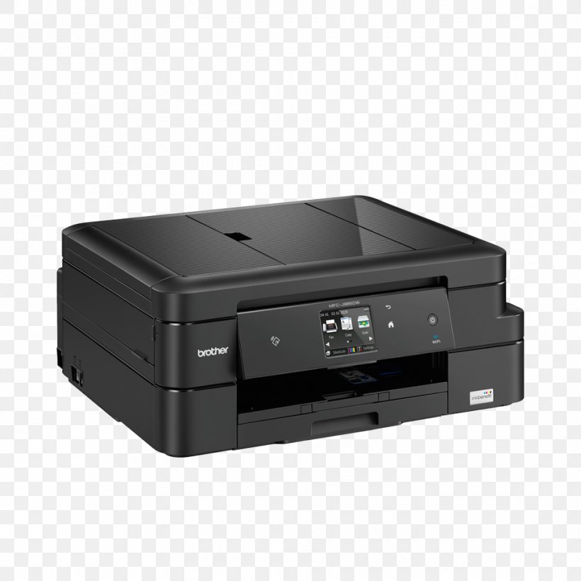 Multi-function Printer Inkjet Printing Brother Industries Brother MFC-J985, PNG, 960x960px, Multifunction Printer, Airprint, Brother Industries, Electronic Device, Electronics Download Free