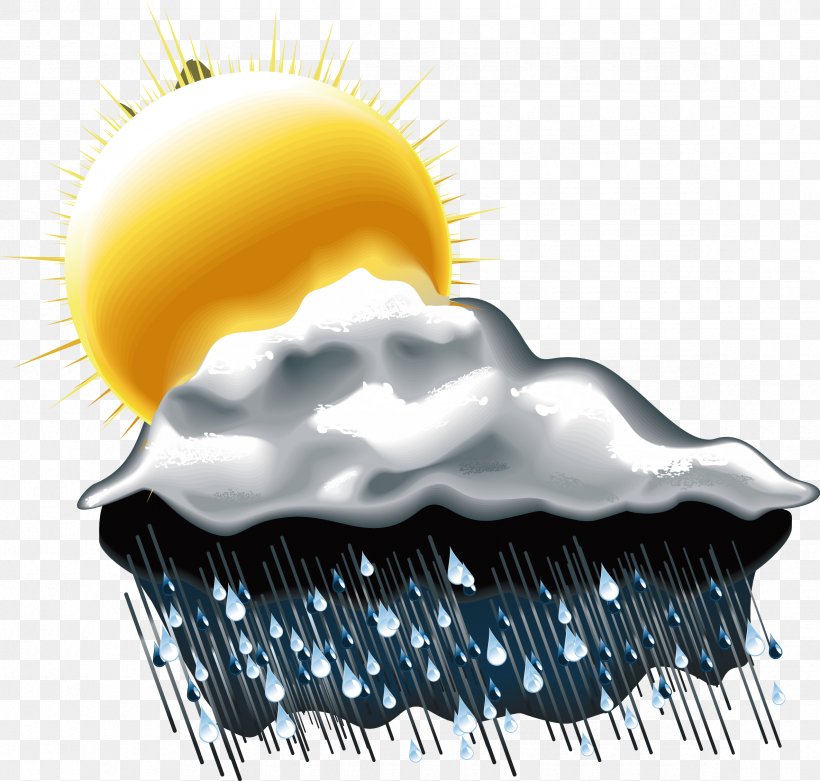 Rain And Snow Mixed Weather Cloud, PNG, 2370x2260px, Rain, Cloud, Designer, Jaw, Product Download Free