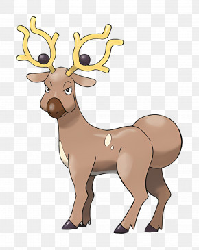 Stantler - Christmas Reindeer PNG